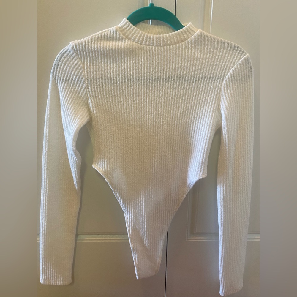 ASOS Cream Berksha Bodysuit